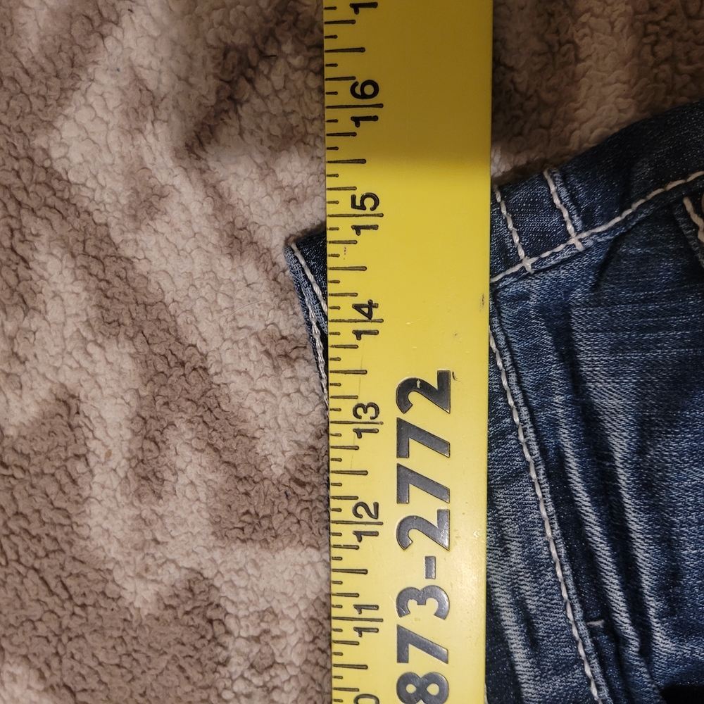 BKE Culture Women's Denim Shorts in Blue - Picture 7 of 10